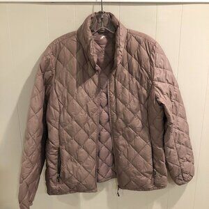 XPOSURZONE Women's Puffer Coat w/bag, Size L